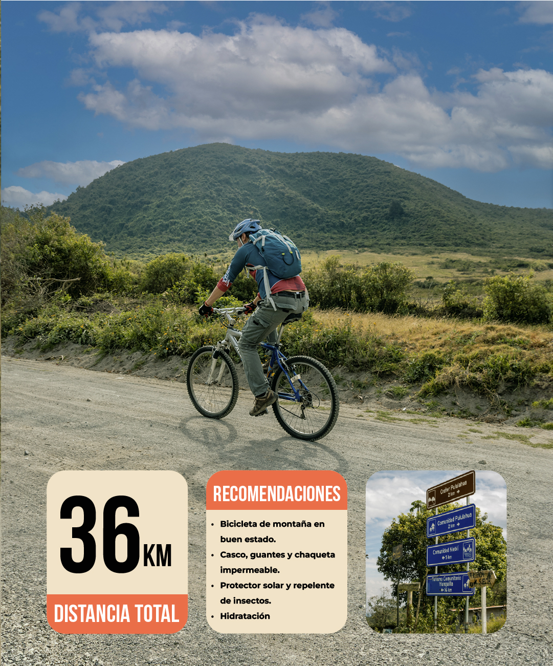 Ruta Calacalí - Yunguilla vive el ciclismo de montaña y conecta con la naturaleza cerca de Quito.